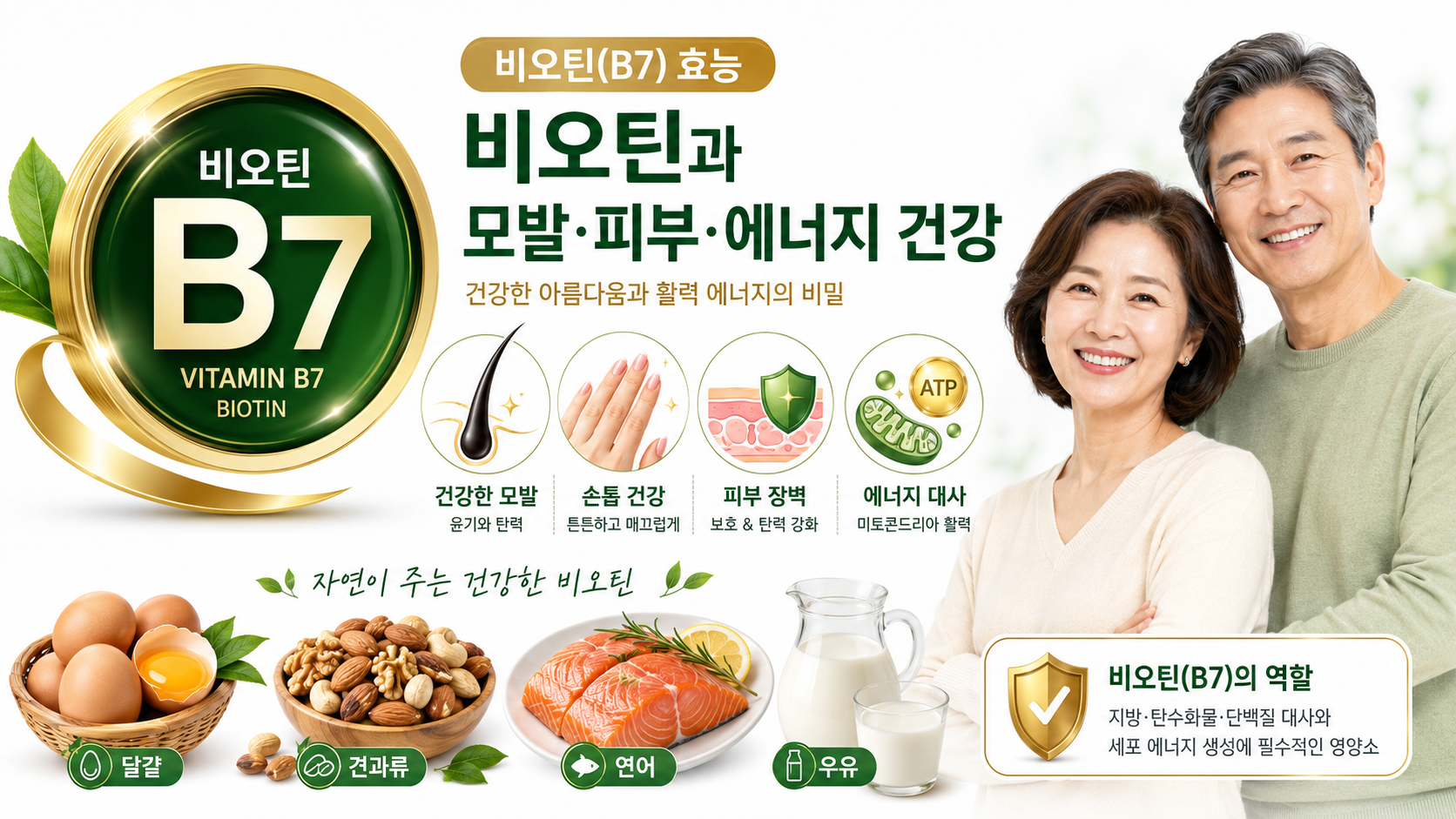 비오틴 효능과 섭취법